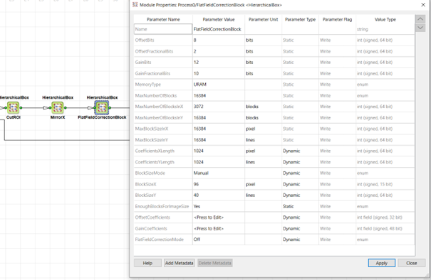 VisualApplets: FFC as Hierarchical Box