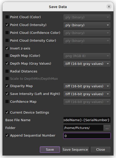 pylon 3D Viewer User Interface