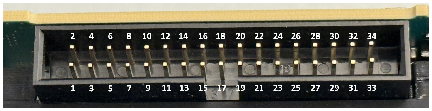 Extension GPIO Connector of the imaFlex 2 Dual 100