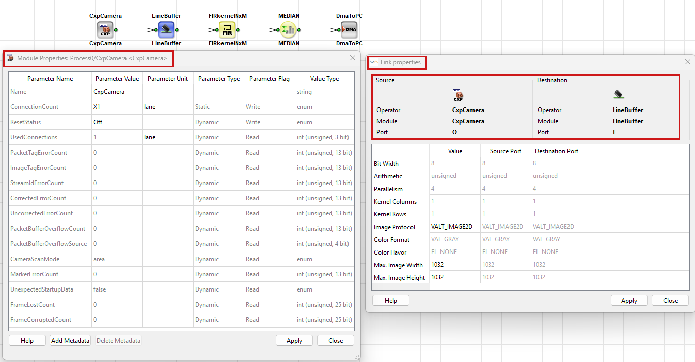 Link and Operator Properties Link and Operator Properties