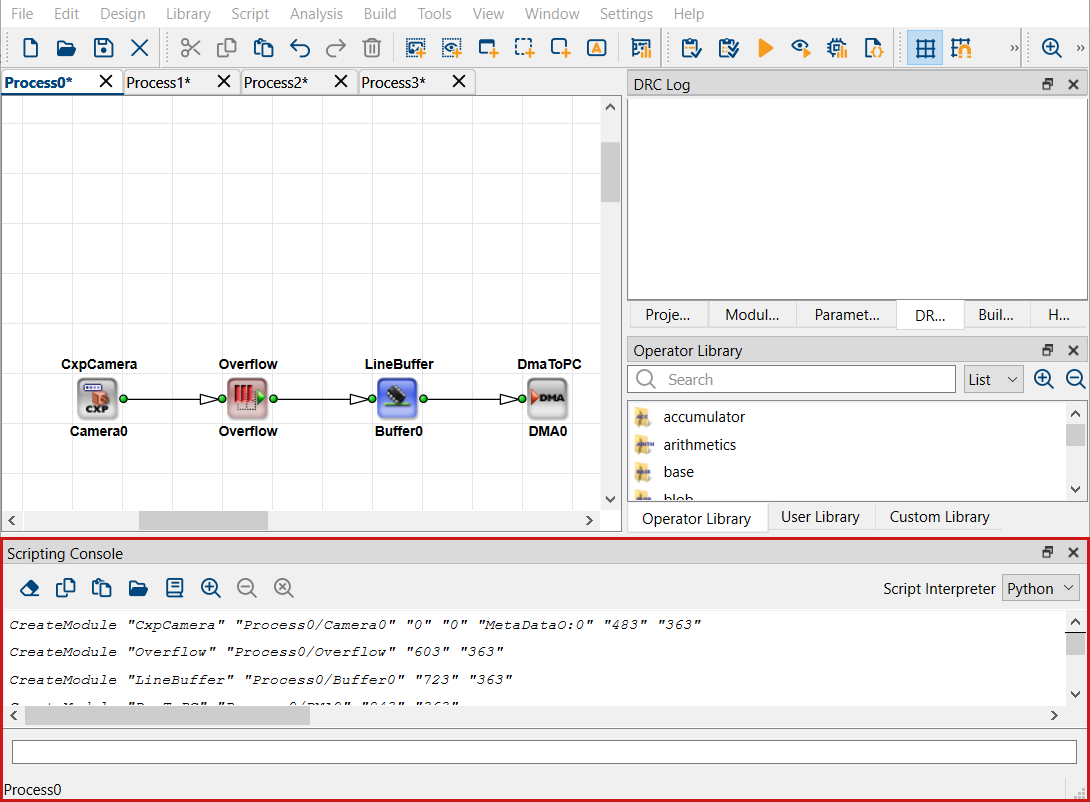 VA Scripting Console