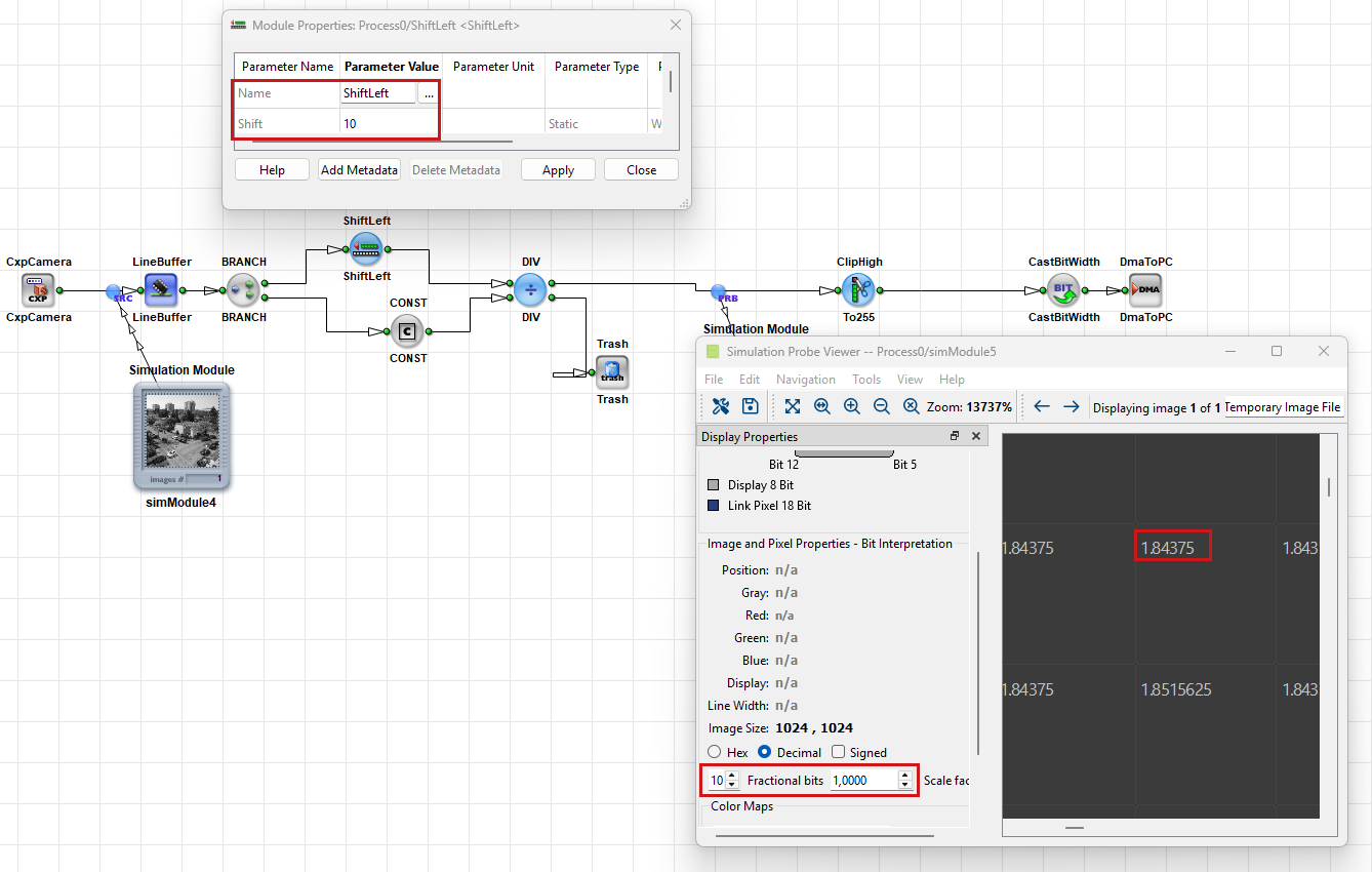Simulation Probe: Display the Result Taking the Fractional Bits into Account. Simulation Probe: Display the Result Taking the Fractional Bits into Account.